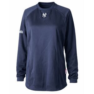 NEW YORK YANKEES CLASSIC GAMEDAY TEAM LOGO THICK WAFFLE KNIT THERMAL LAYERING LG